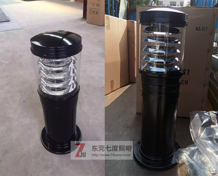 東莞茄子视频懂你更多照明(QDCPD-YZ00)160cm戶外圓柱庭院草坪燈實物圖片