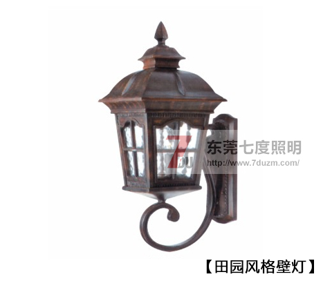 茄子视频懂你更多照明田園風格壁燈實拍圖片效果