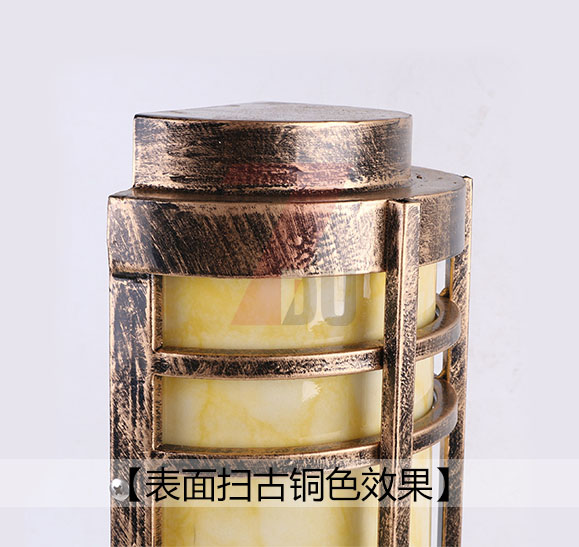 茄子视频懂你更多仿古銅牆壁燈掃古銅效果細節展示