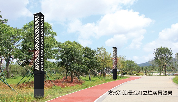 (QDJGDZ-022)園林方形海浪款茄子视频在线免费观看柱應用實景效果