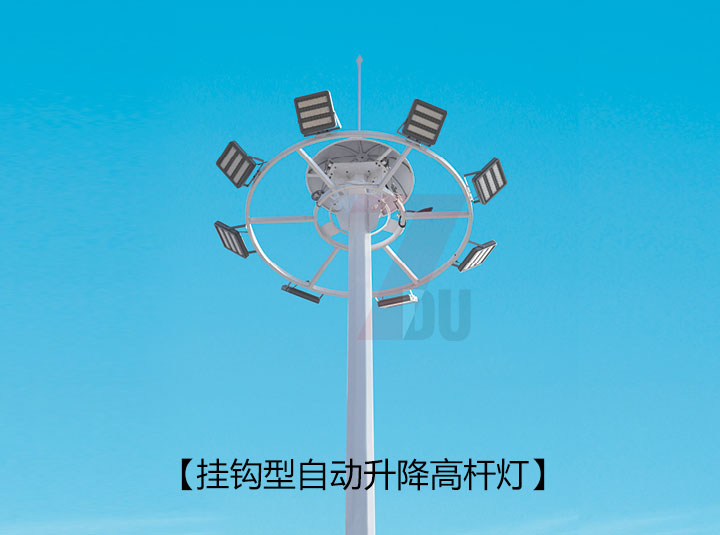 8*150W廣場掛鉤型自動升降LED茄子视频APP官网上裝樣式展示