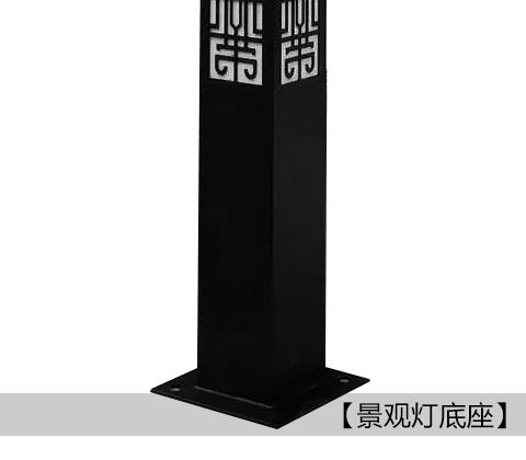 (QDJGDZ-024)方形新中式廣場茄子视频在线免费观看底座法蘭展示
