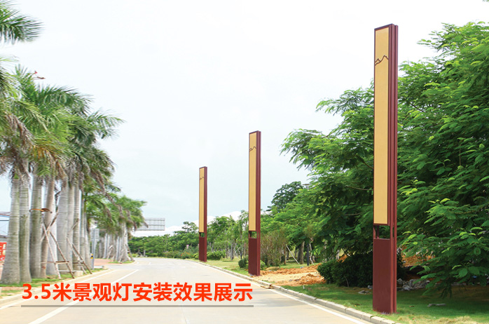 QDJGDZ-034特色新中式仿雲石庭院茄子视频在线免费观看柱安裝效果圖